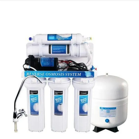 5 Stage Reverse Osmosis 50 GPD with pump including installation
