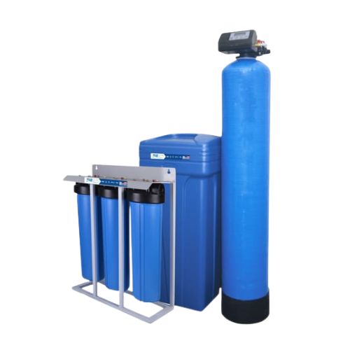 Water Softener 1054 Vessel with 3 stage filtration & UV Installed
