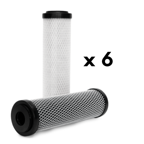 CTO Carbon Block 10" 6 Pack